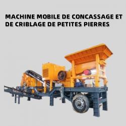 Concasseur à mâchoires mobile 10-20tph