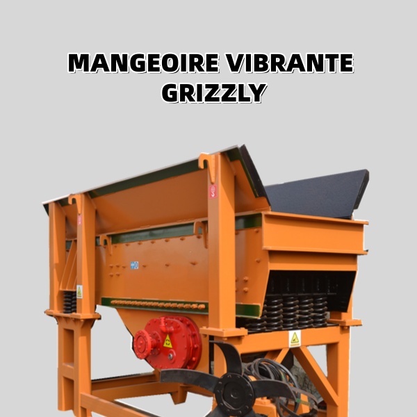 mangeoire vibrante à grizzly série ZSW