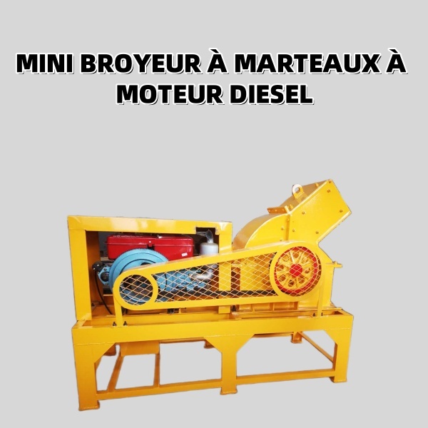 Broyeur à marteaux D4030 pour petits blocs de pierre
