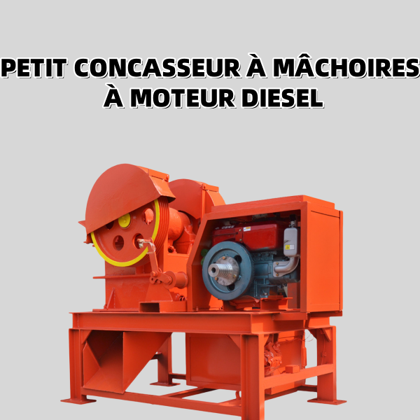 Concasseur de pierres diesel D1525
