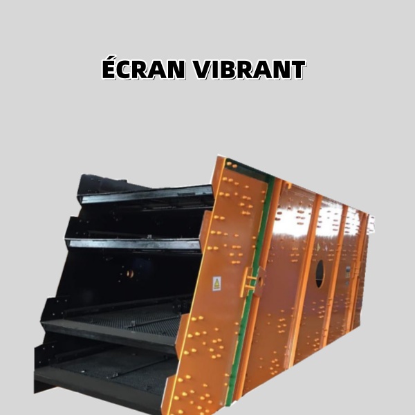 Crible vibrant série YK pour concasseur de pierres